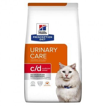Лікувальний корм Hill's Prescription Diet C/D Urinary Care Stress з куркою для кішок 3 кг (052742044330) 052742044330 фото