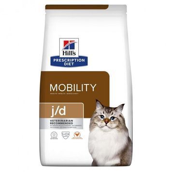 Лікувальний корм для котів при захворюваннях суглобів Hill's Prescription Diet Mobility j/d 1,5 кг (052742041636) 052742041636 фото