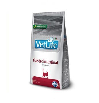 Сухий лікувальний корм для котів Farmina Vet Life Gastrointestinal дієт. харчування, при захворюванні ШКТ, 2 кг (8010276025340) 8010276025340 фото