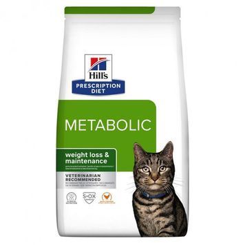 Лечебный корм Hill's Prescription Diet Metabolic для кошек при ожирении и лишнем весе 3 кг (052742042633) 052742042633 фото