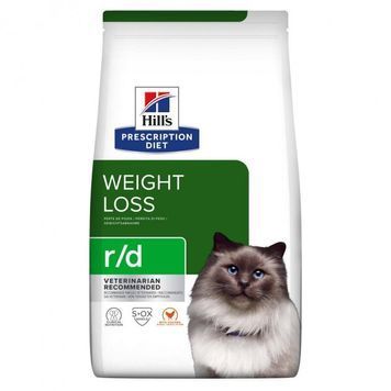 Лечебный корм Hill's Prescription Diet r/d Weight Loss для снижения веса у кошек 3 кг (052742048185) 052742048185 фото