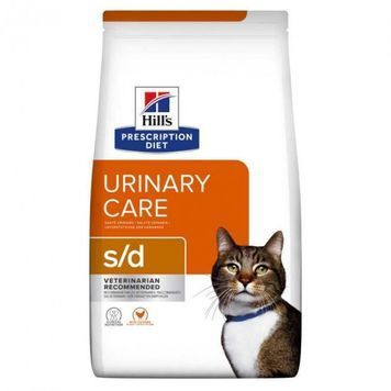 Корм сухой для лечения мочекаменной болезни у котов Hill's Prescription Diet Feline S/D 3 кг (052742042473) 052742042473 фото